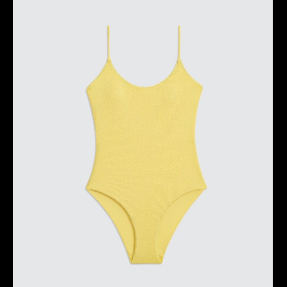 Onia Gabriella Textured One Piece Swimsuit medium - Picture 3 of 4